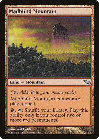 Madblind Mountain [Shadowmoor] | Exor Games Bridgewater