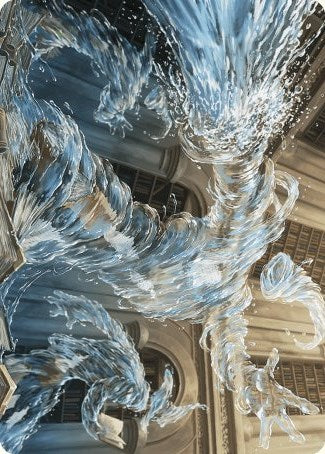 Splashy Spellcaster Art Card [Wilds of Eldraine Art Series] | Exor Games Bridgewater