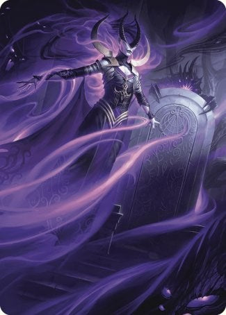 Ashiok, Wicked Manipulator Art Card (10/81) [Wilds of Eldraine Art Series] | Exor Games Bridgewater