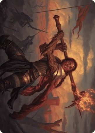 Imodane, the Pyrohammer Art Card [Wilds of Eldraine Art Series] | Exor Games Bridgewater