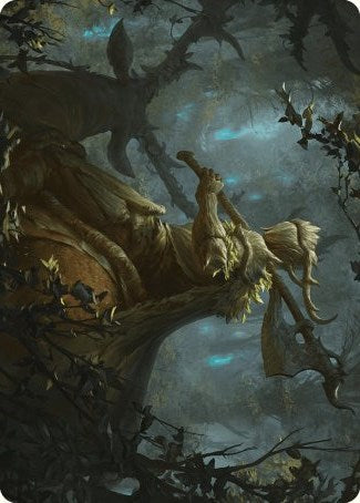 Verdant Outrider Art Card [Wilds of Eldraine Art Series] | Exor Games Bridgewater