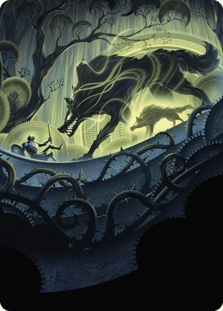 Unnatural Growth Art Card [Wilds of Eldraine Art Series] | Exor Games Bridgewater