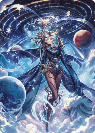 Omniscience Anime Art Card [Wilds of Eldraine Art Series] | Exor Games Bridgewater