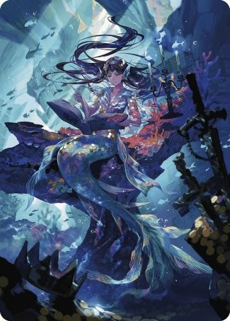 Rhystic Study Art Card [Wilds of Eldraine Art Series] | Exor Games Bridgewater