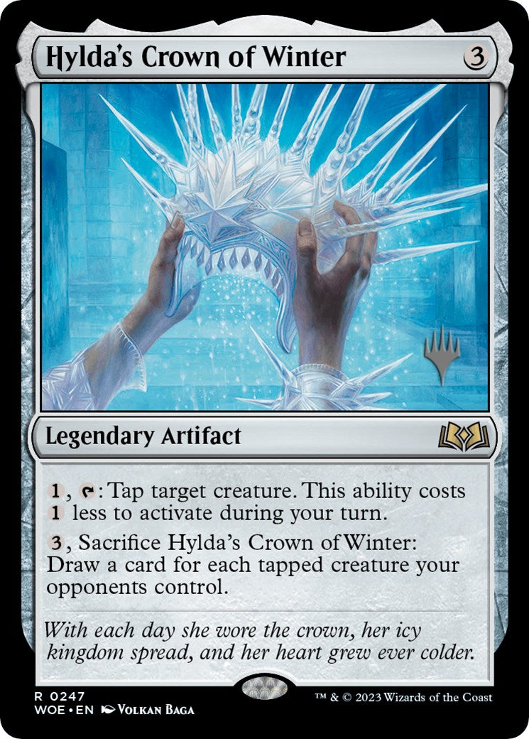 Hylda's Crown of Winter (Promo Pack) [Wilds of Eldraine Promos] | Exor Games Bridgewater
