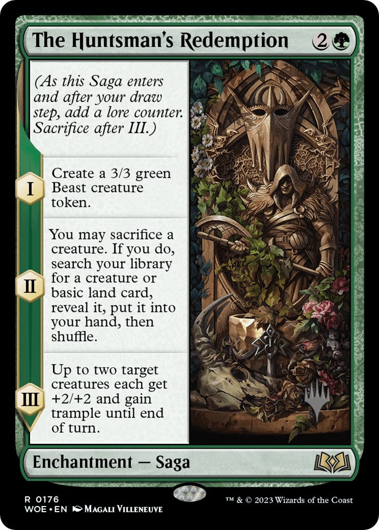 The Huntsman's Redemption (Promo Pack) [Wilds of Eldraine Promos] | Exor Games Bridgewater