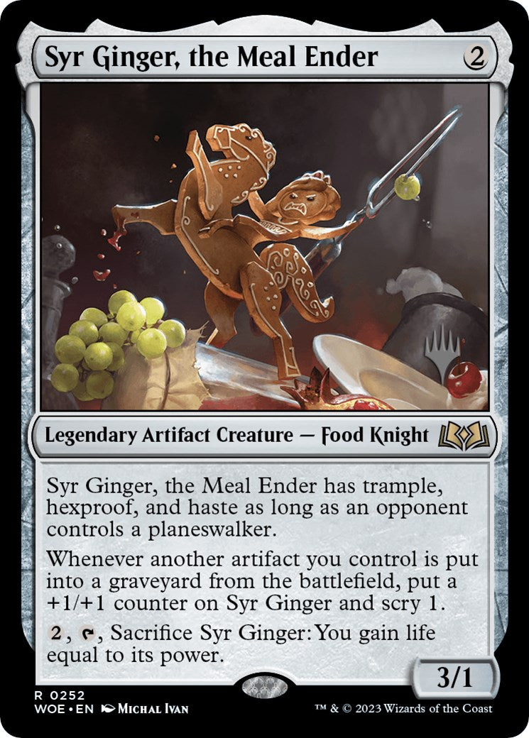 Syr Ginger, the Meal Ender (Promo Pack) [Wilds of Eldraine Promos] | Exor Games Bridgewater