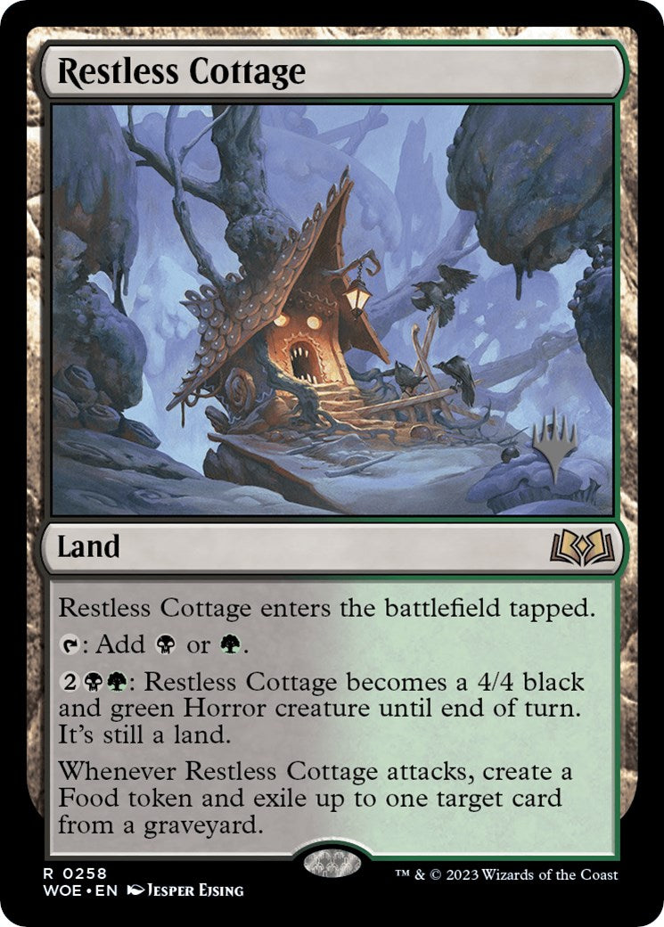 Restless Cottage (Promo Pack) [Wilds of Eldraine Promos] | Exor Games Bridgewater