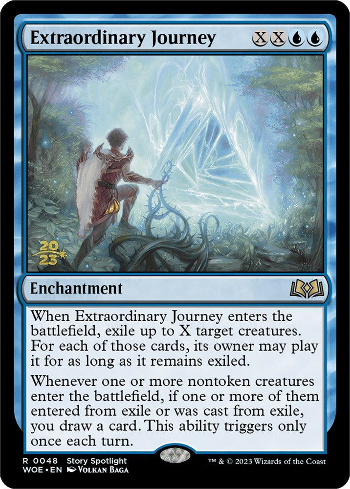 Extraordinary Journey [Wilds of Eldraine Prerelease Promos] | Exor Games Bridgewater