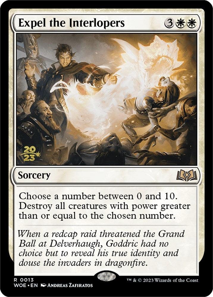 Expel the Interlopers [Wilds of Eldraine Prerelease Promos] | Exor Games Bridgewater
