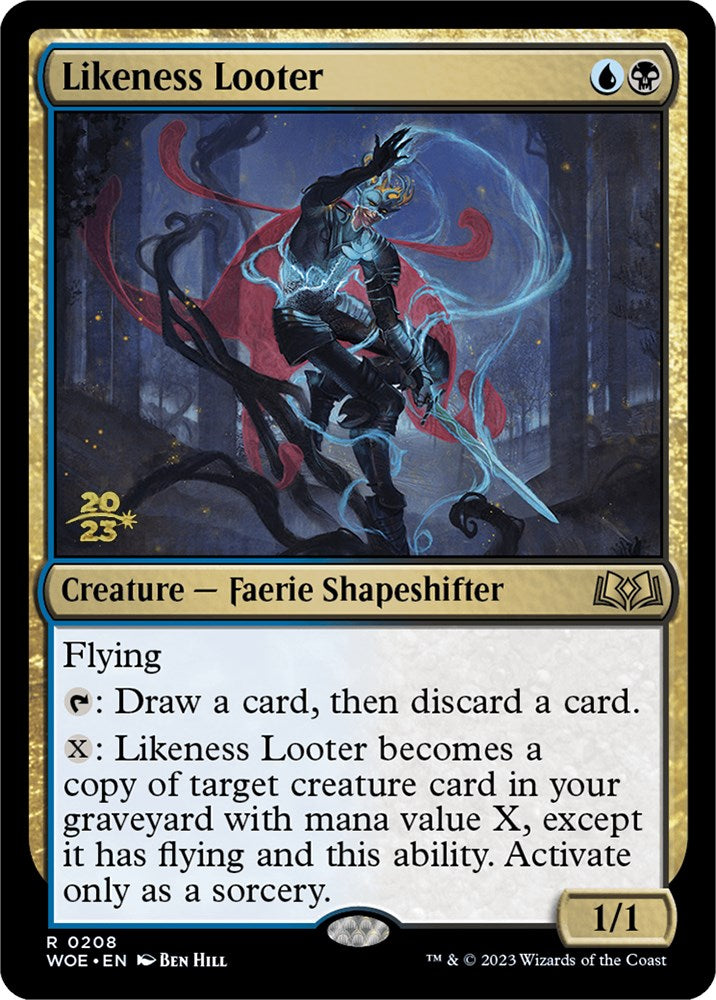 Likeness Looter [Wilds of Eldraine Prerelease Promos] | Exor Games Bridgewater