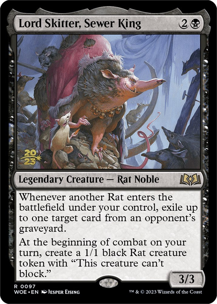 Lord Skitter, Sewer King [Wilds of Eldraine Prerelease Promos] | Exor Games Bridgewater