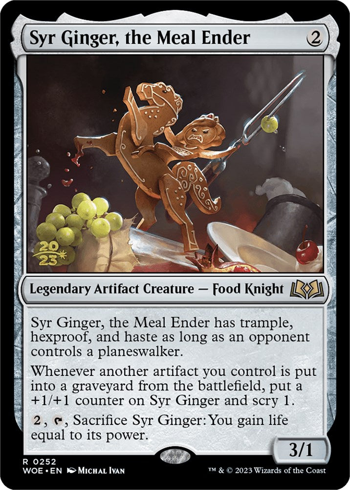 Syr Ginger, the Meal Ender [Wilds of Eldraine Prerelease Promos] | Exor Games Bridgewater