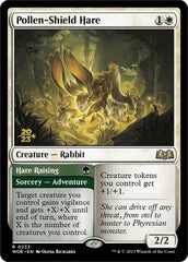 Pollen-Shield Hare // Hare Raising [Wilds of Eldraine Prerelease Promos] | Exor Games Bridgewater