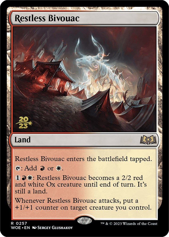 Restless Bivouac [Wilds of Eldraine Prerelease Promos] | Exor Games Bridgewater