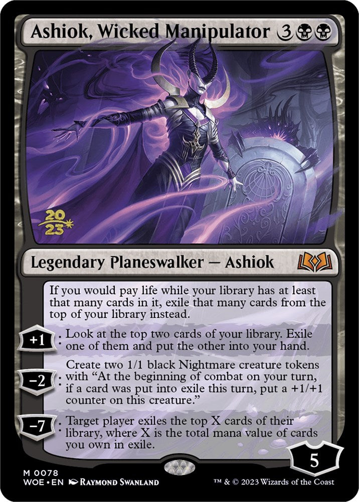 Ashiok, Wicked Manipulator [Wilds of Eldraine Prerelease Promos] | Exor Games Bridgewater