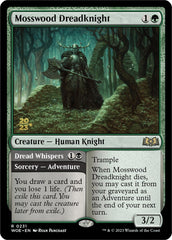 Mosswood Dreadknight // Dread Whispers [Wilds of Eldraine Prerelease Promos] | Exor Games Bridgewater