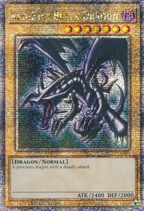 Red-Eyes Black Dragon [TN23-EN003] Quarter Century Secret Rare | Exor Games Bridgewater