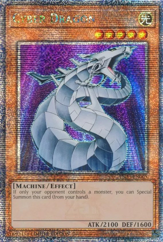 Cyber Dragon [TN23-EN005] Quarter Century Secret Rare | Exor Games Bridgewater