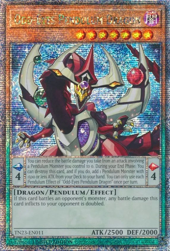 Odd-Eyes Pendulum Dragon [TN23-EN011] Quarter Century Secret Rare | Exor Games Bridgewater