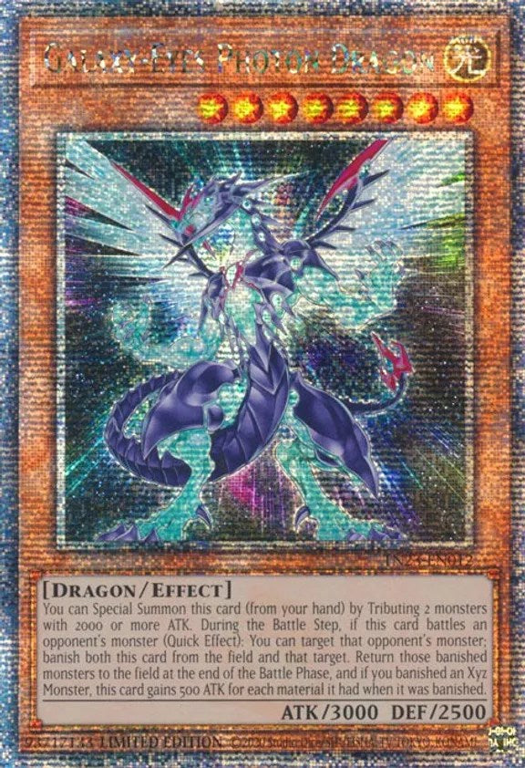 Galaxy-Eyes Photon Dragon [TN23-EN012] Quarter Century Secret Rare | Exor Games Bridgewater