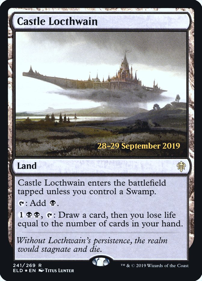 Castle Locthwain  [Throne of Eldraine Prerelease Promos] | Exor Games Bridgewater