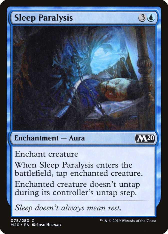 Sleep Paralysis [Core Set 2020] | Exor Games Bridgewater