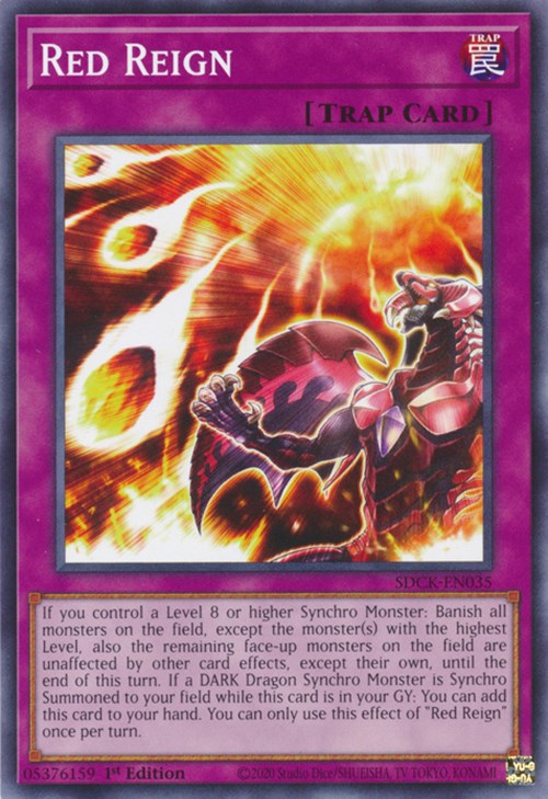Red Reign [SDCK-EN035] Common | Exor Games Bridgewater