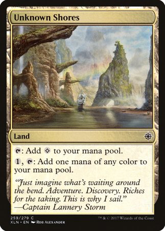 Unknown Shores [Ixalan] | Exor Games Bridgewater