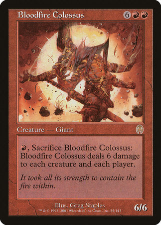 Bloodfire Colossus [Apocalypse] | Exor Games Bridgewater