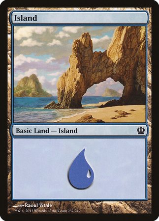 Island (237) [Theros] | Exor Games Bridgewater