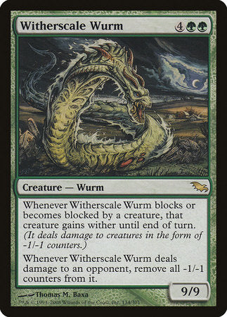 Witherscale Wurm [Shadowmoor] | Exor Games Bridgewater