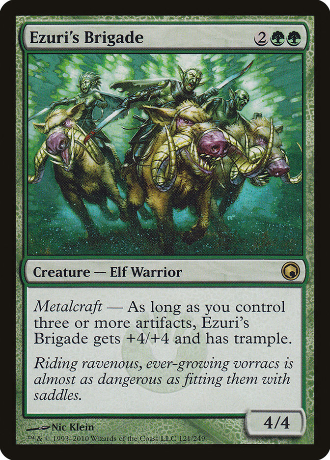 Ezuri's Brigade [Scars of Mirrodin] | Exor Games Bridgewater