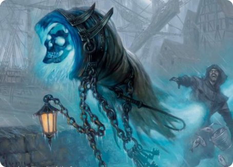 Nebelgast Intruder Art Card [Innistrad: Midnight Hunt Art Series] | Exor Games Bridgewater