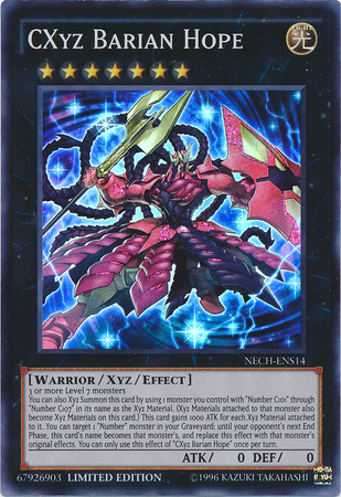 CXyz Barian Hope (SE) [NECH-ENS14] Super Rare | Exor Games Bridgewater