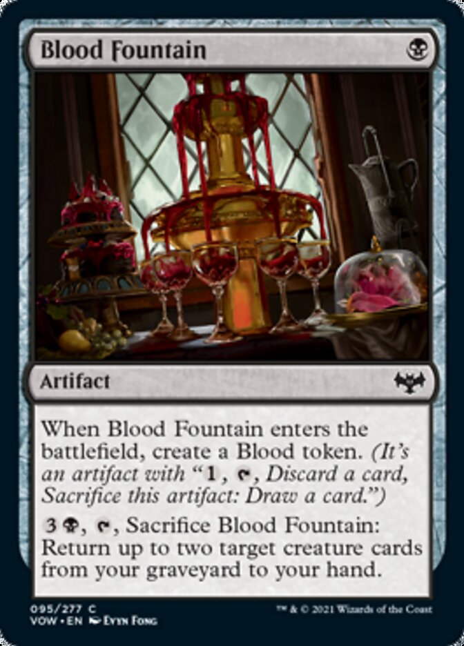 Blood Fountain [Innistrad: Crimson Vow] | Exor Games Bridgewater