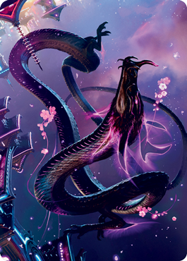 Junji, the Midnight Sky 1 Art Card [Kamigawa: Neon Dynasty Art Series] | Exor Games Bridgewater