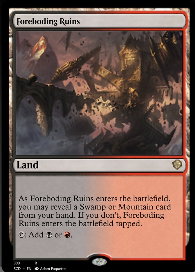 Foreboding Ruins [Starter Commander Decks] | Exor Games Bridgewater