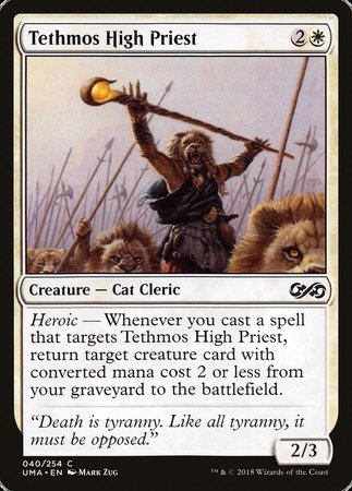 Tethmos High Priest [Ultimate Masters] | Exor Games Bridgewater