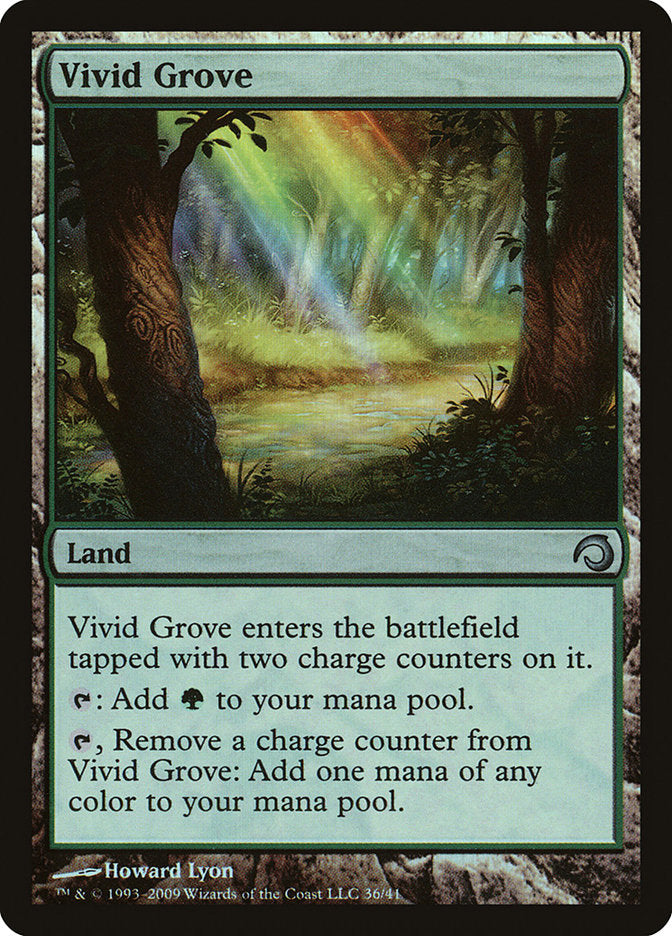 Vivid Grove [Premium Deck Series: Slivers] | Exor Games Bridgewater