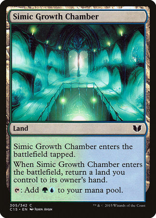 Simic Growth Chamber [Commander 2015] | Exor Games Bridgewater