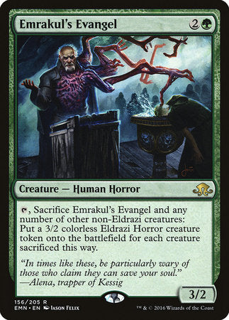 Emrakul's Evangel [Eldritch Moon] | Exor Games Bridgewater