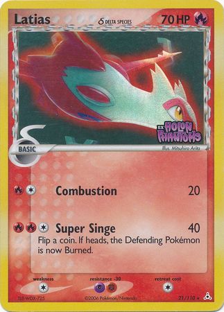 Latias (21/110) (Delta Species) (Stamped) [EX: Holon Phantoms] | Exor Games Bridgewater