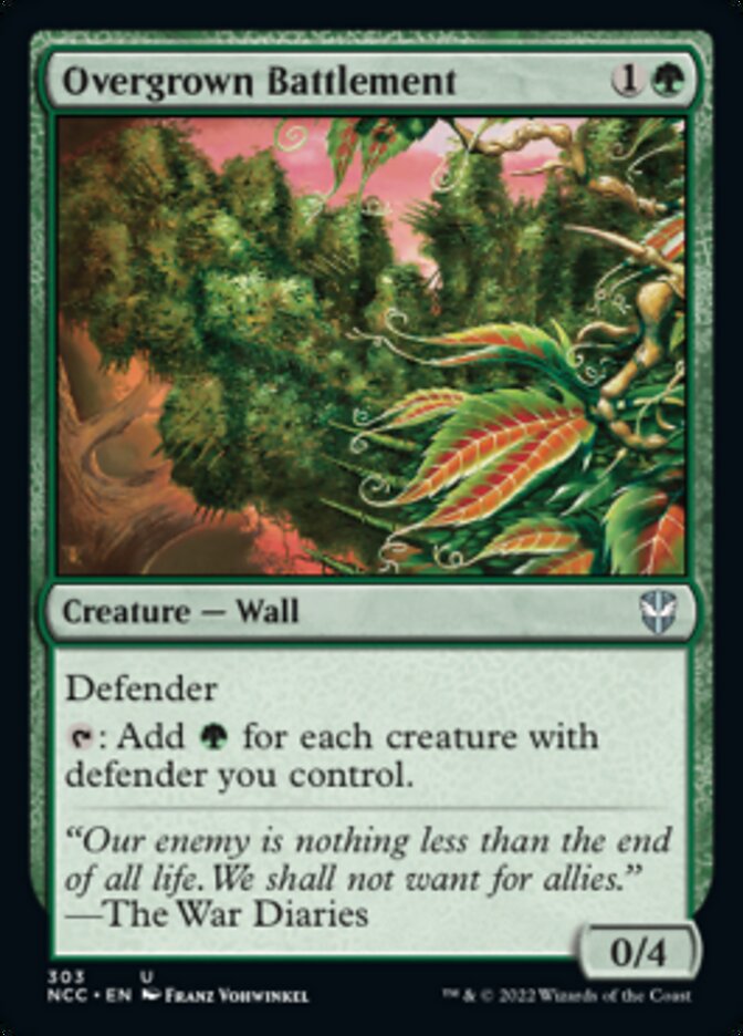 Overgrown Battlement [Streets of New Capenna Commander] | Exor Games Bridgewater