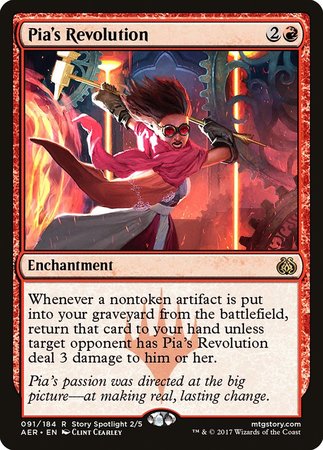 Pia's Revolution [Aether Revolt] | Exor Games Bridgewater