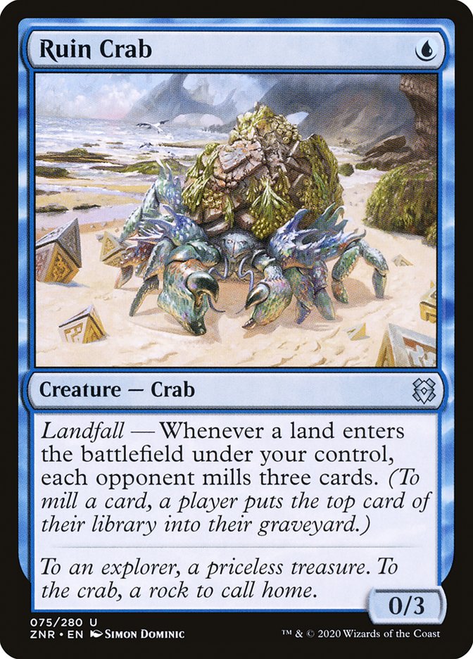 Ruin Crab [Zendikar Rising] | Exor Games Bridgewater