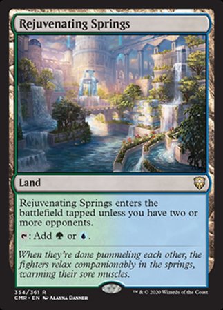 Rejuvenating Springs [Commander Legends] | Exor Games Bridgewater