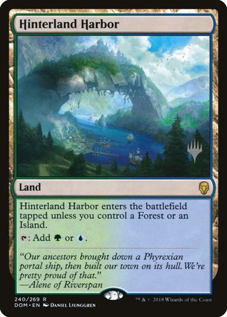 Hinterland Harbor [Dominaria Promos] | Exor Games Bridgewater