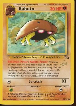 Kabuto (50/62) (W Stamped Promo) [Fossil Unlimited] | Exor Games Bridgewater