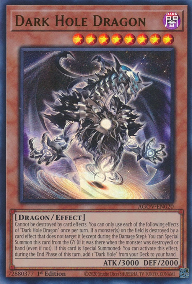 Dark Hole Dragon [AGOV-EN020] Ultra Rare | Exor Games Bridgewater